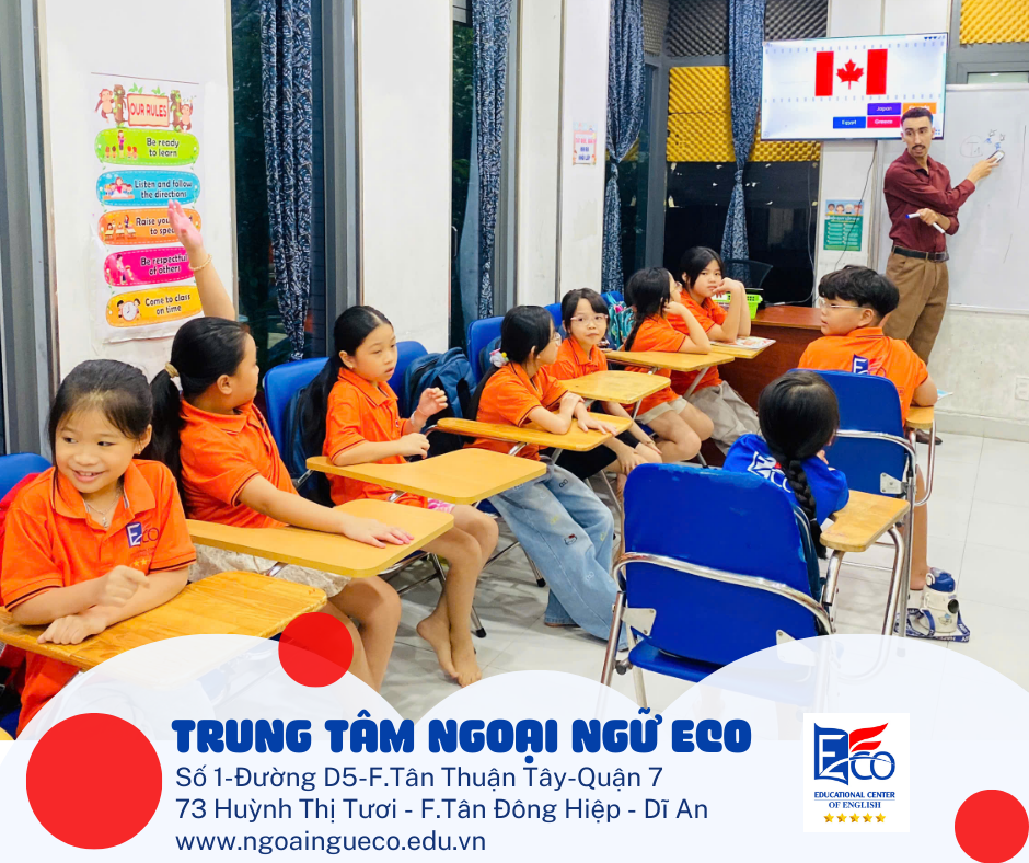 ✨ KHÔNG KHÍ LỚP HỌC TẠI NGOẠI NGỮ ECO ✨