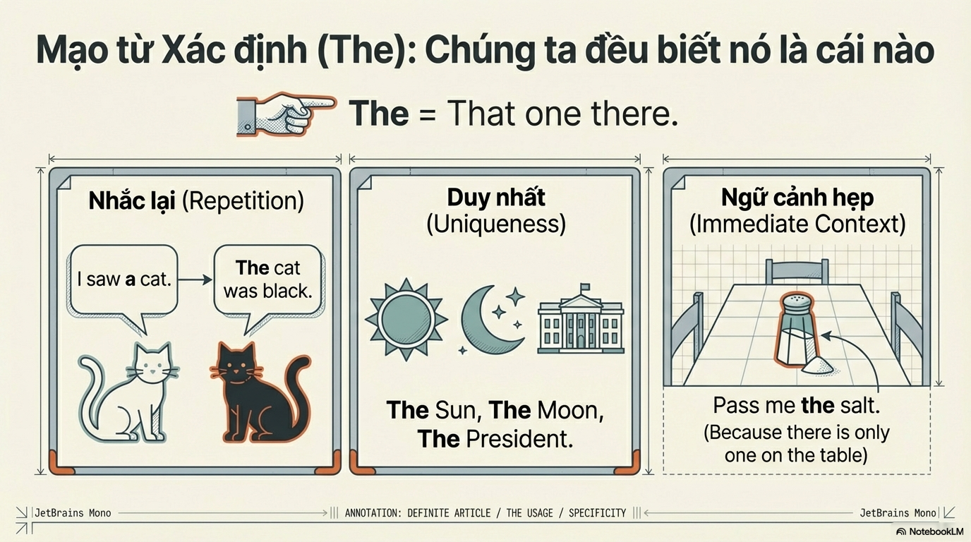 📚 Cùng Trung Tâm Ngoại Ngữ ECO học về các mạo từ trong tiếng Anh